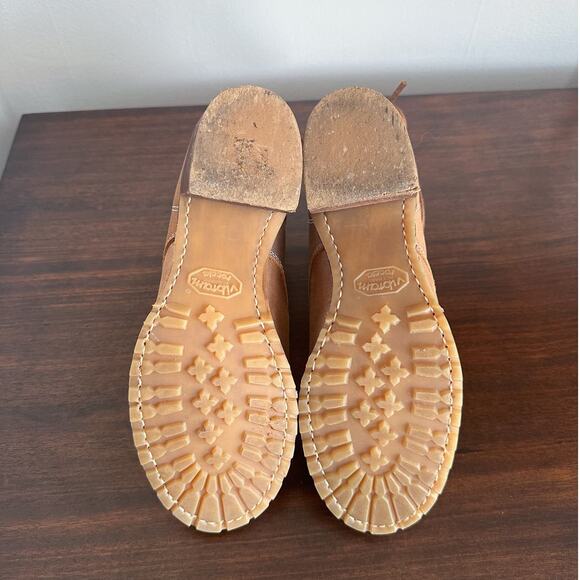 Frye Tan Lace Up Boots - Picture 8 of 12